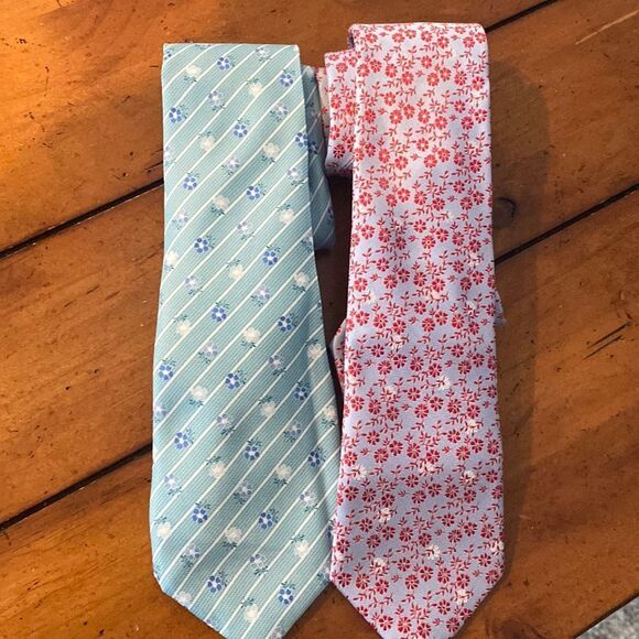 Bundle of 2 Dockers Floral Neck Ties - Picture 3 of 6